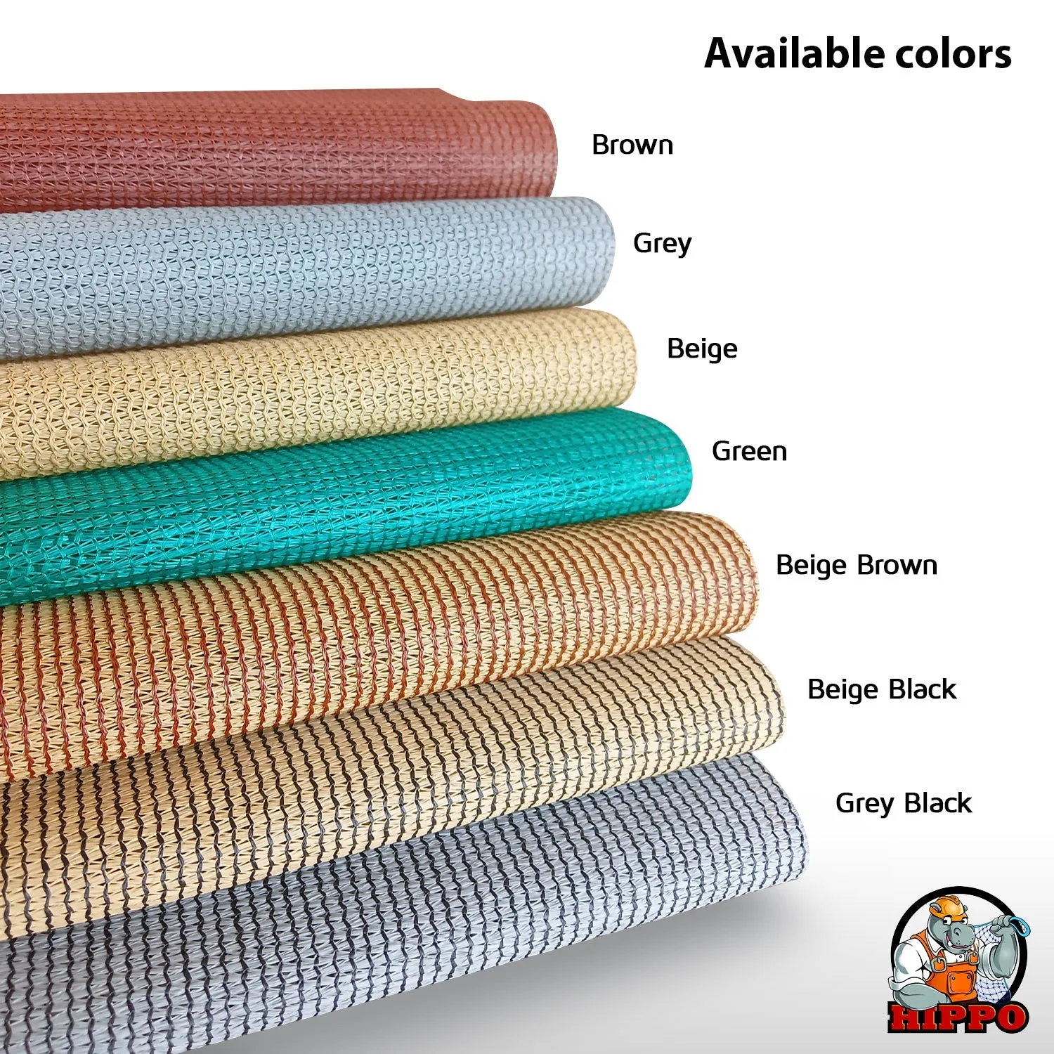 HIPPO 150 GSM Car Parking Rectangle Shade Sail