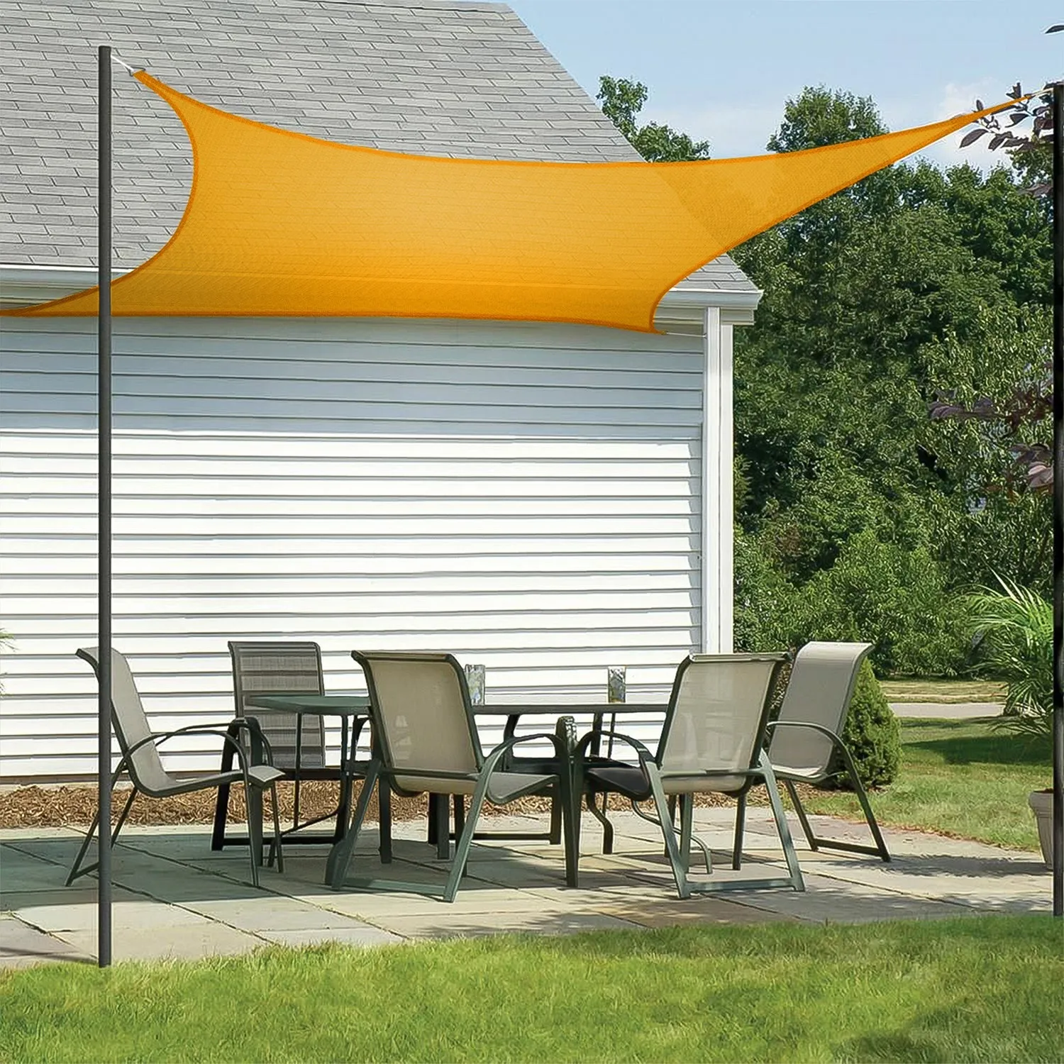 HIPPO 150 GSM Car Parking Rectangle Shade Sail