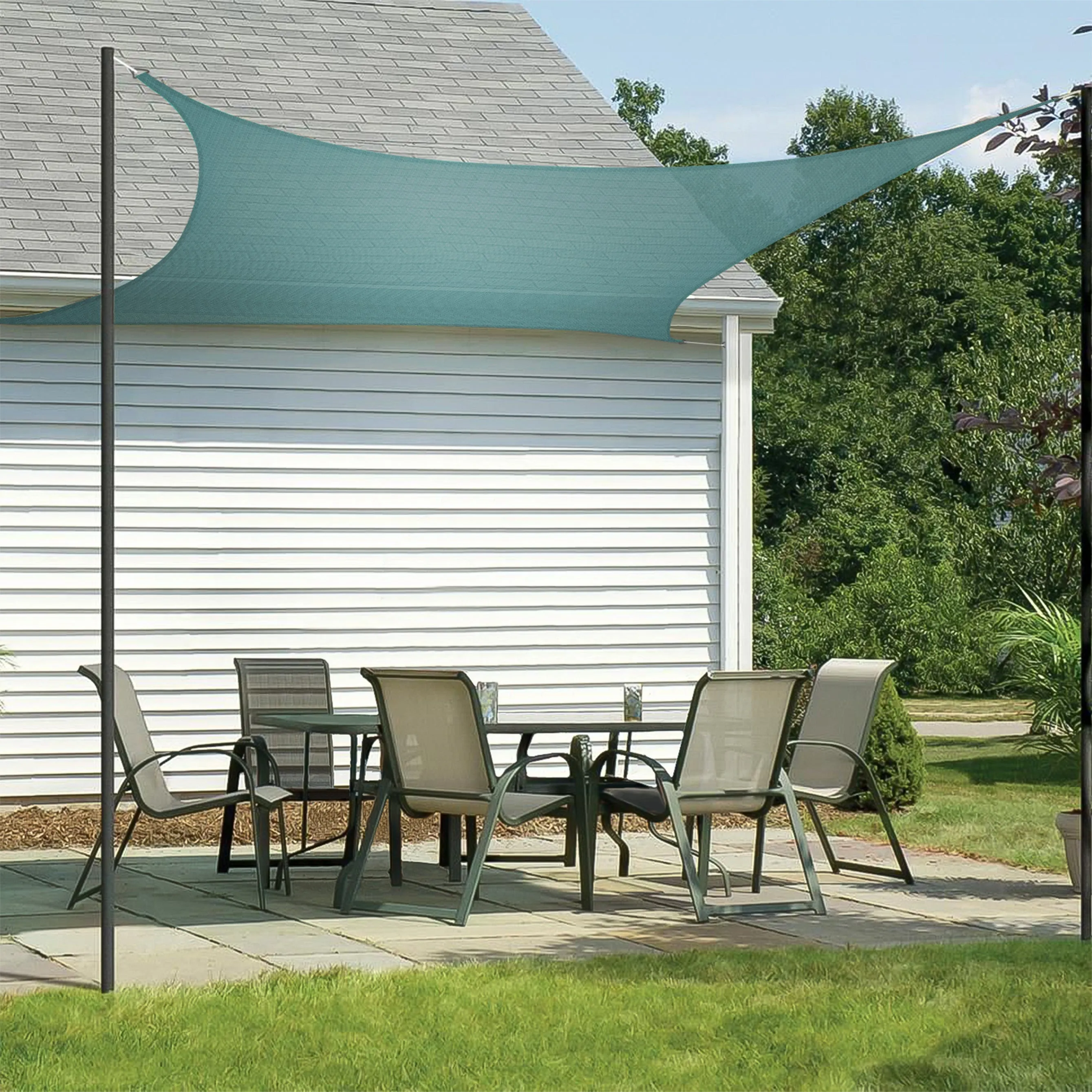 HIPPO 150 GSM Car Parking Rectangle Shade Sail