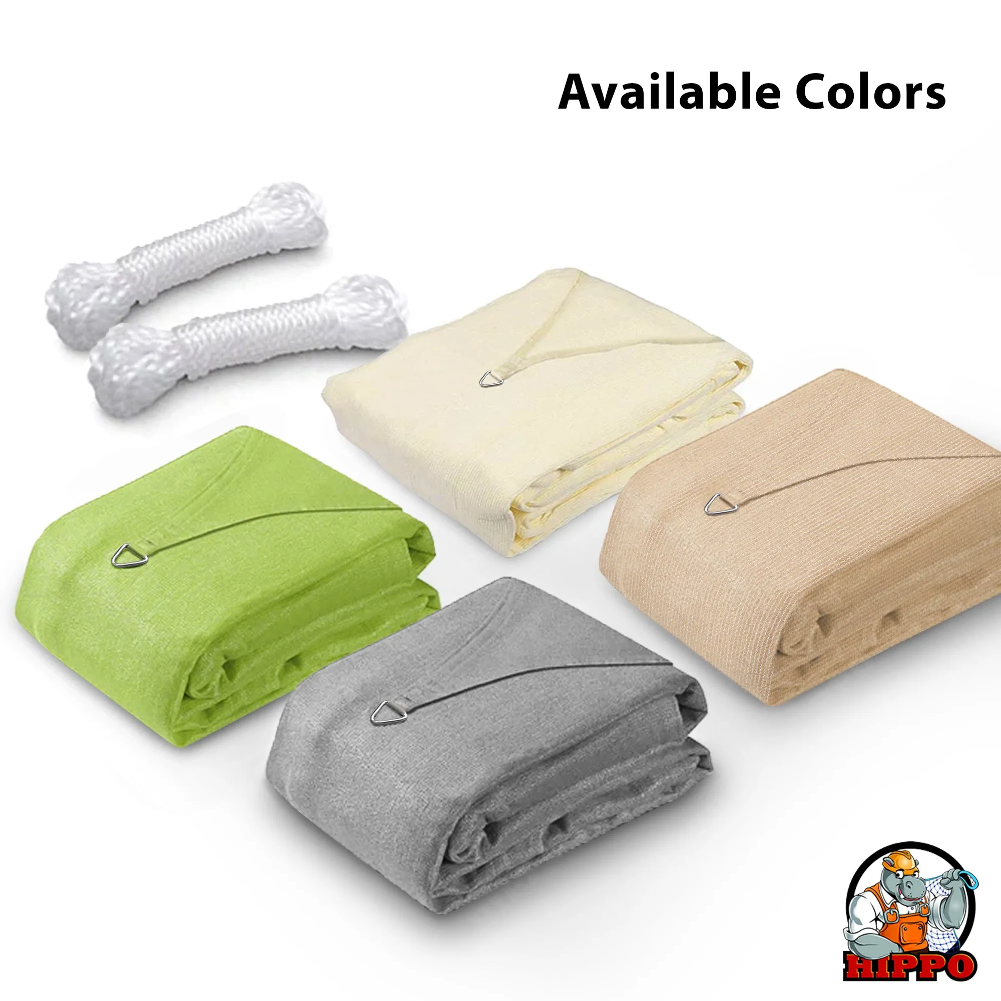 HIPPO Waterproof Sun Shade Sails