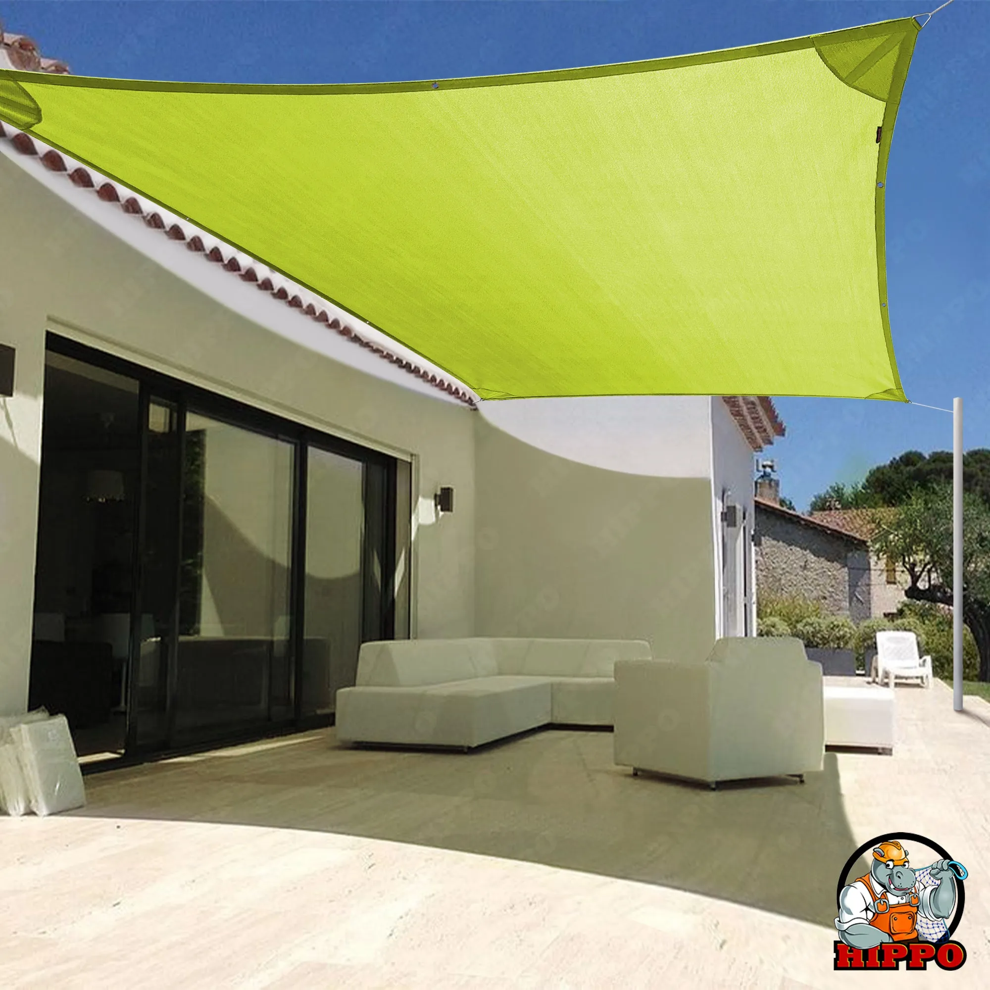 HIPPO Waterproof Sun Shade Sails