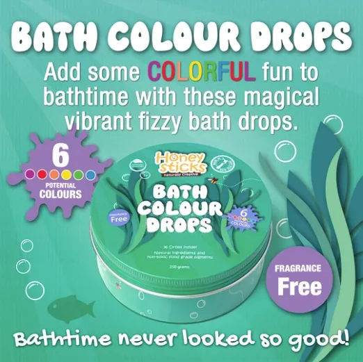 Honey Sticks Bath Colour Drops