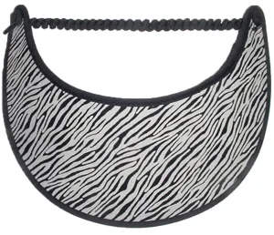 K200 Small Zebra Stripes on SunVisor with Black Trim