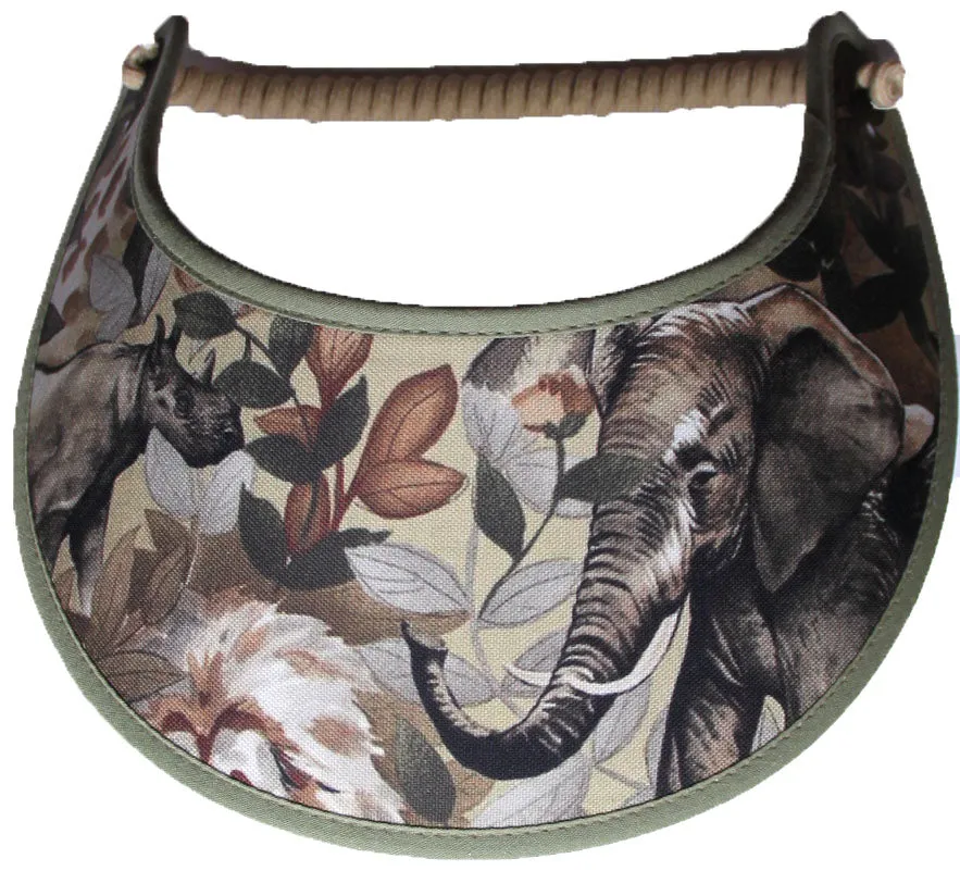 K431 Elephant & Rhino Sun Visor