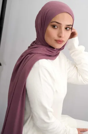 Lightweight Monochrome Chiffon Hijab | Stylish Sun Protection Scarf for Casual Outdoor Wear