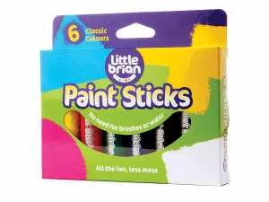 Little Brian Paint Sticks - Classic 6 pk