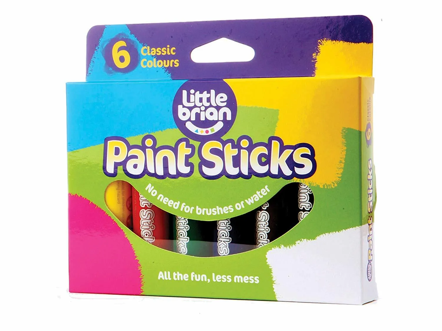 Little Brian Paint Sticks - Classic 6 pk