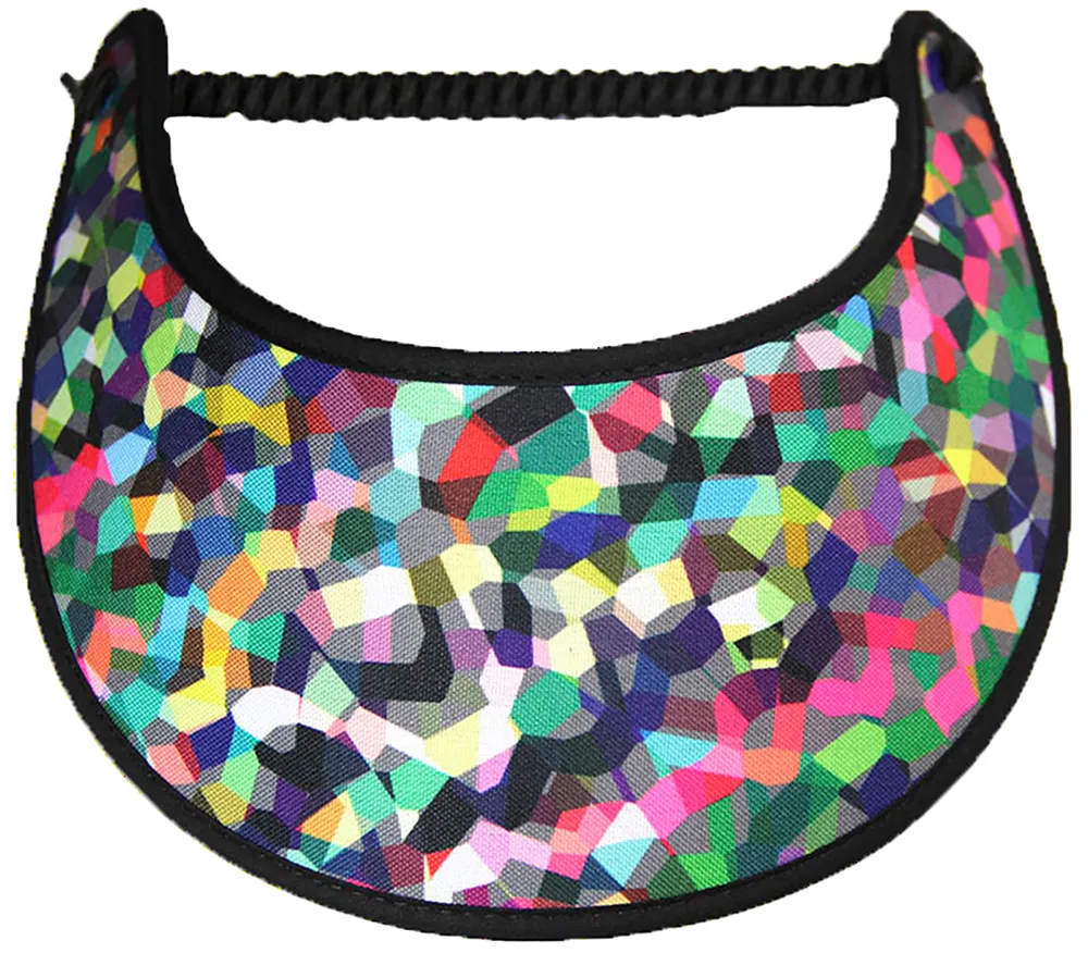 M085 Multi-Colored Sun Visor