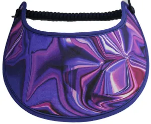 M099 Sun Visor with Shade of Blue and Purple