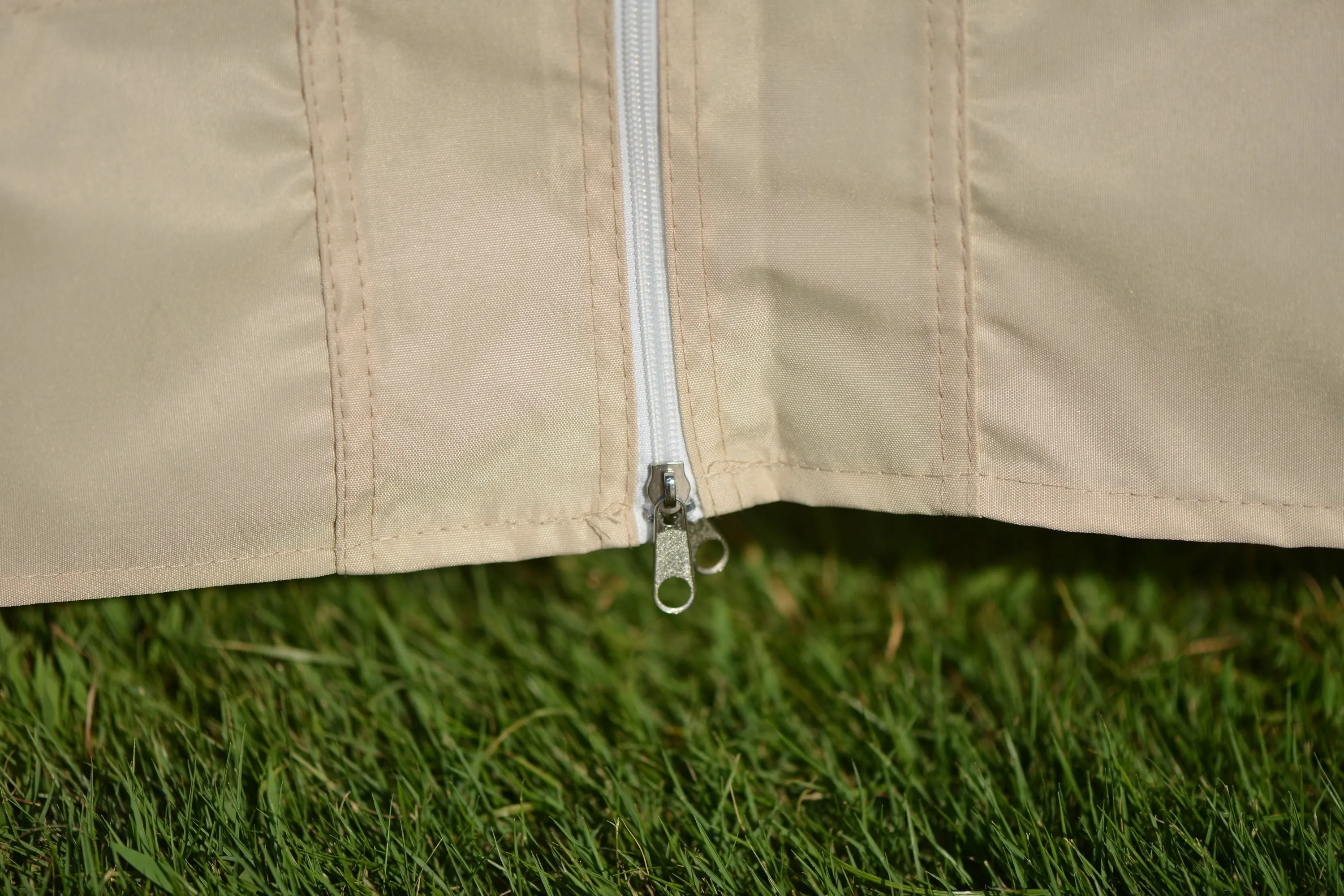 Mcclain Double Tiered Patio Gazebo - Beige