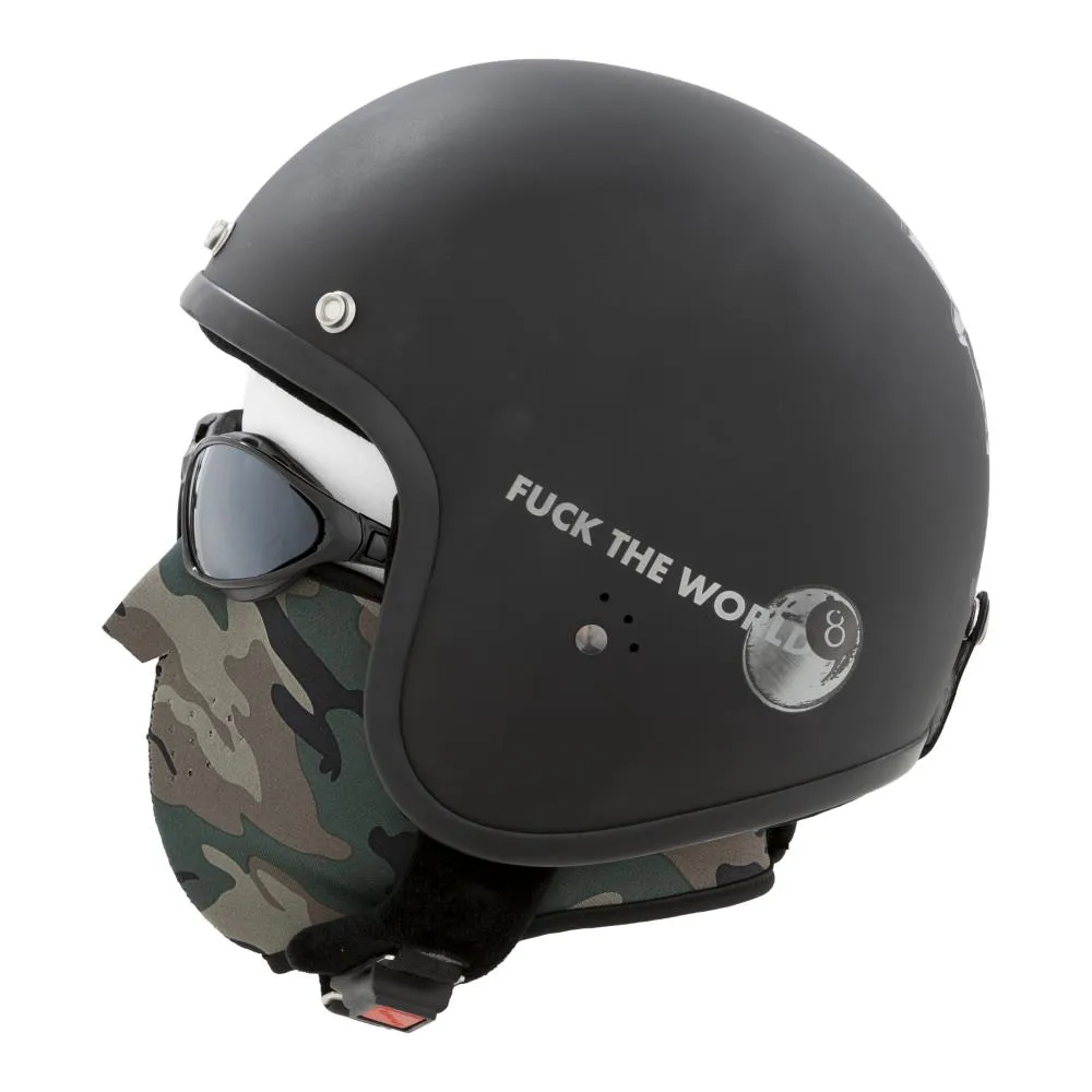 Motorcycle Biker Face Mask "Desert Camouflage" made from Neoprene - Highway Hawk H02-646