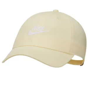 Nike Heritage86 Unisex Adjustable Cap - Stylish Beige Sports Hat with Half-Round Visor