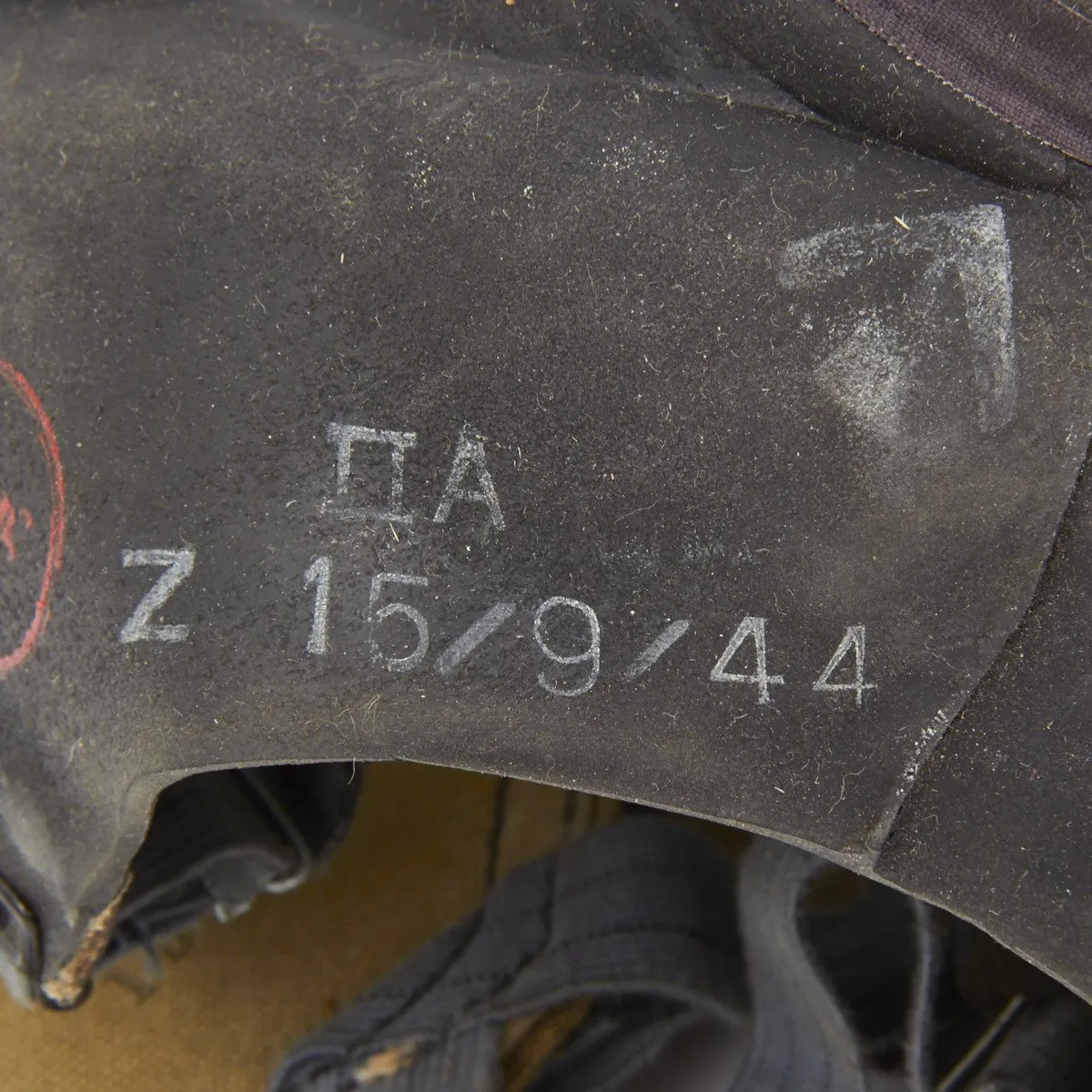 Original British WWII P-1944 Paratrooper Gas Mask - German Filter Conversion