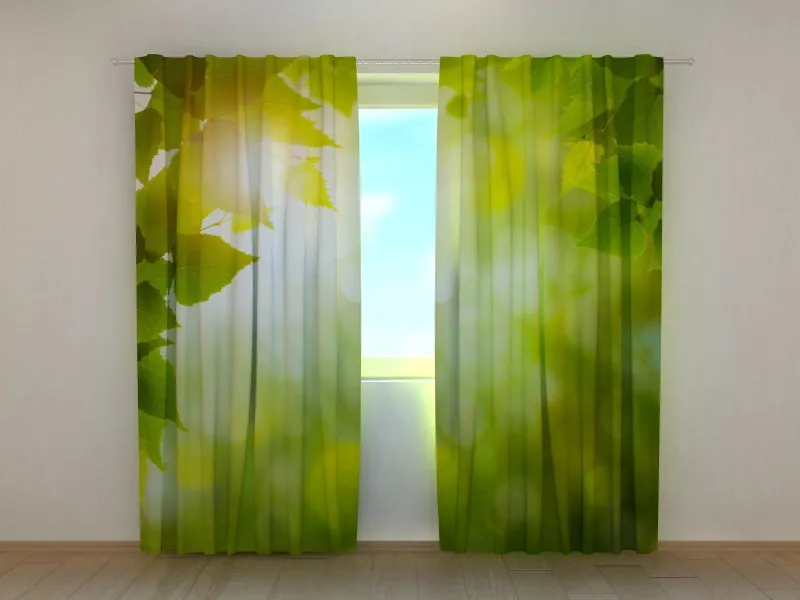 Photo Curtain Summer Sun