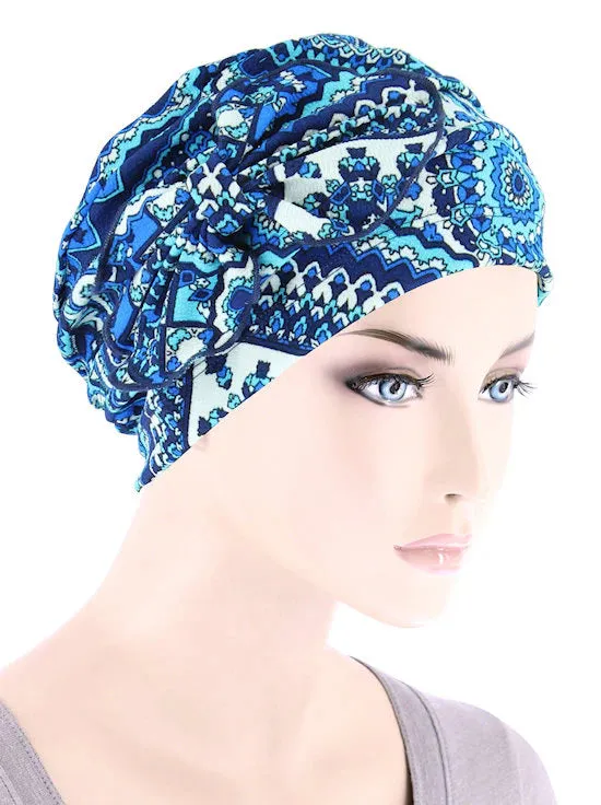 Pleated Bow Cap - Turban Plus