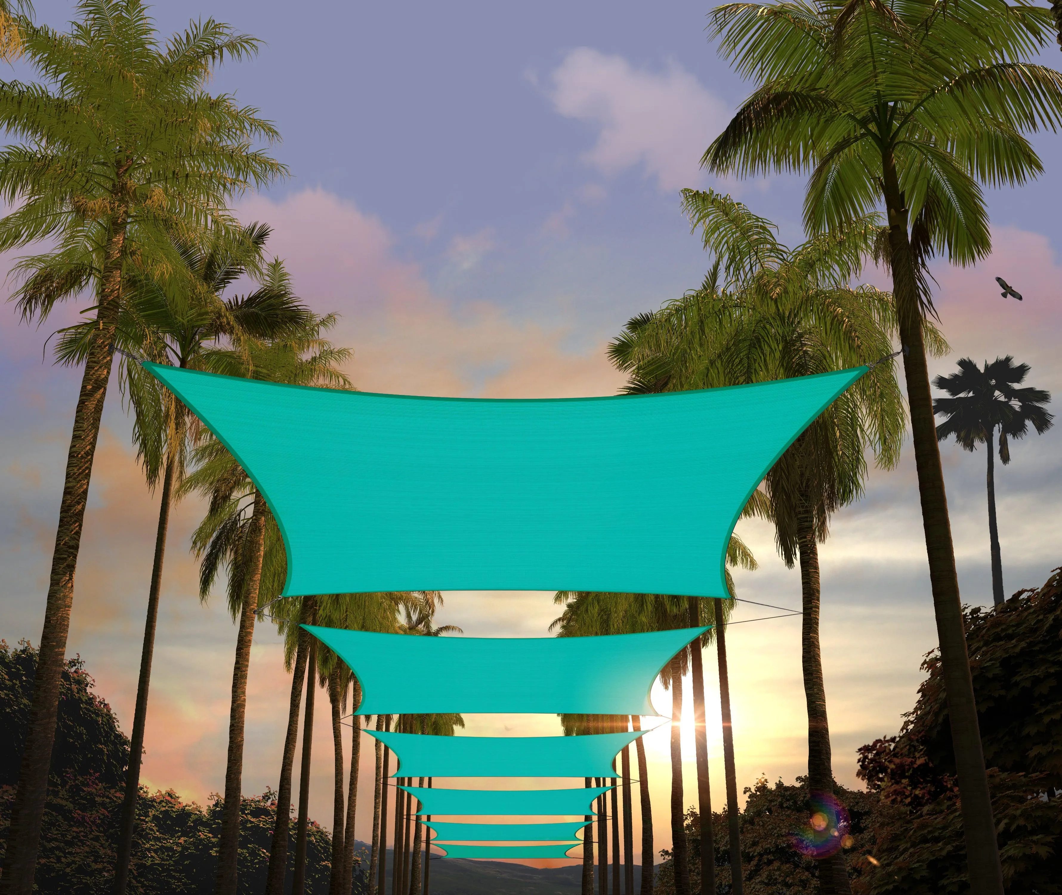 Rectangle Sun Shade Sail