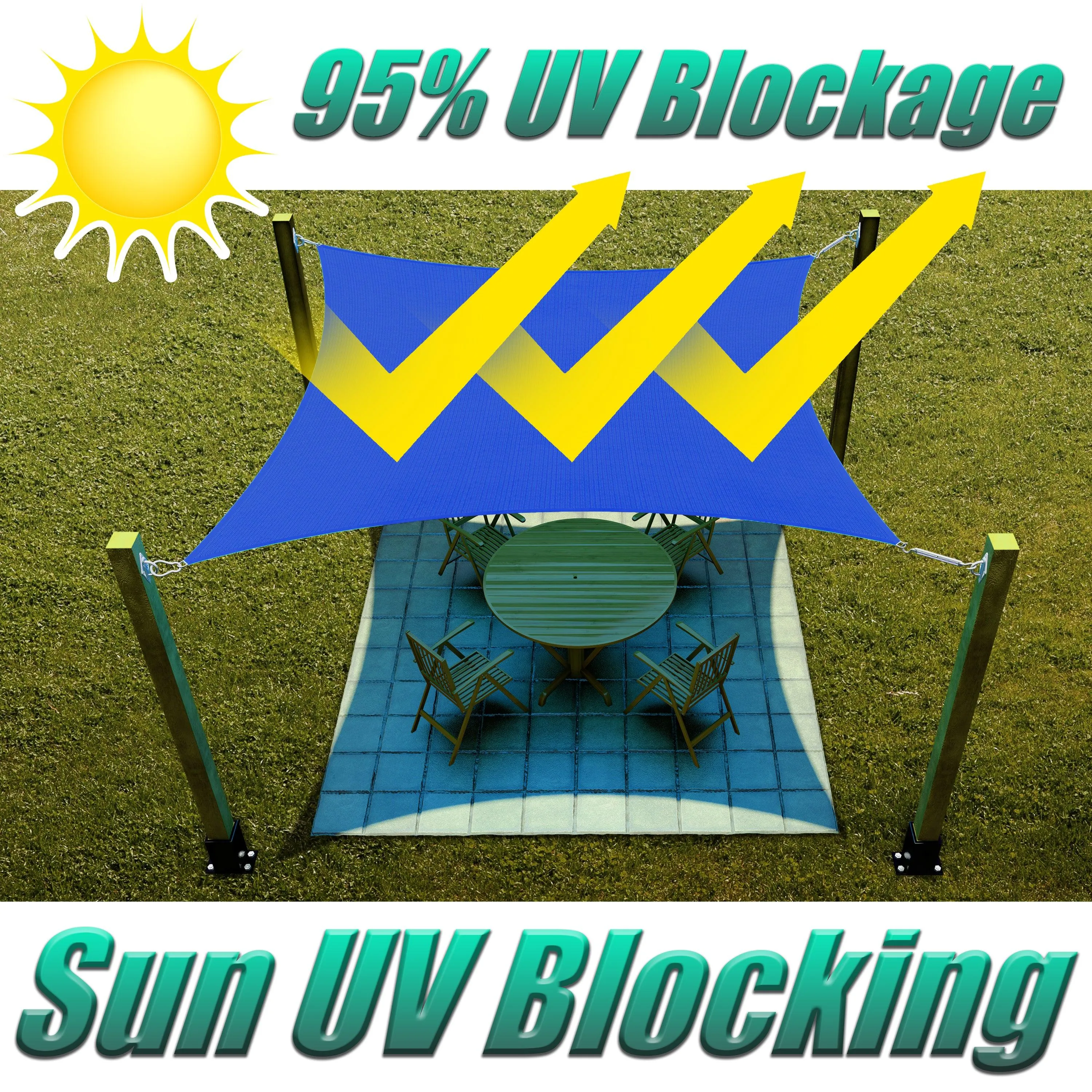 Rectangle Sun Shade Sail