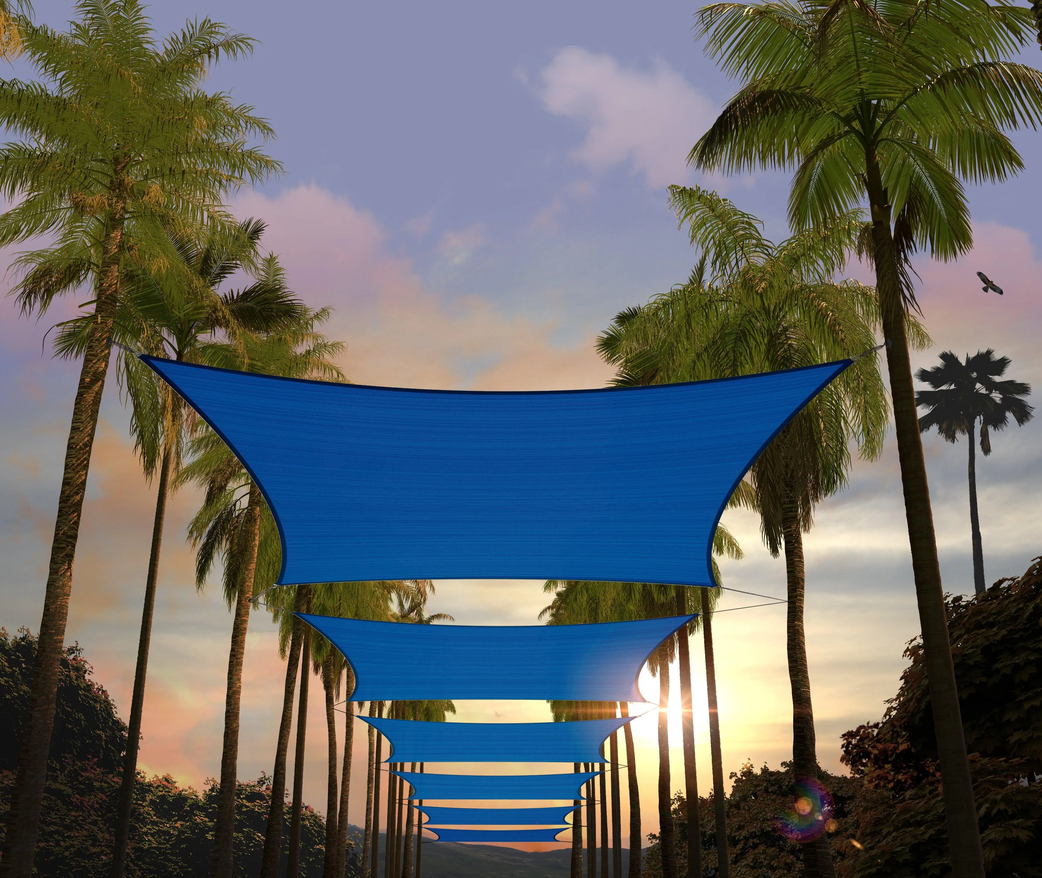 Rectangle Sun Shade Sail