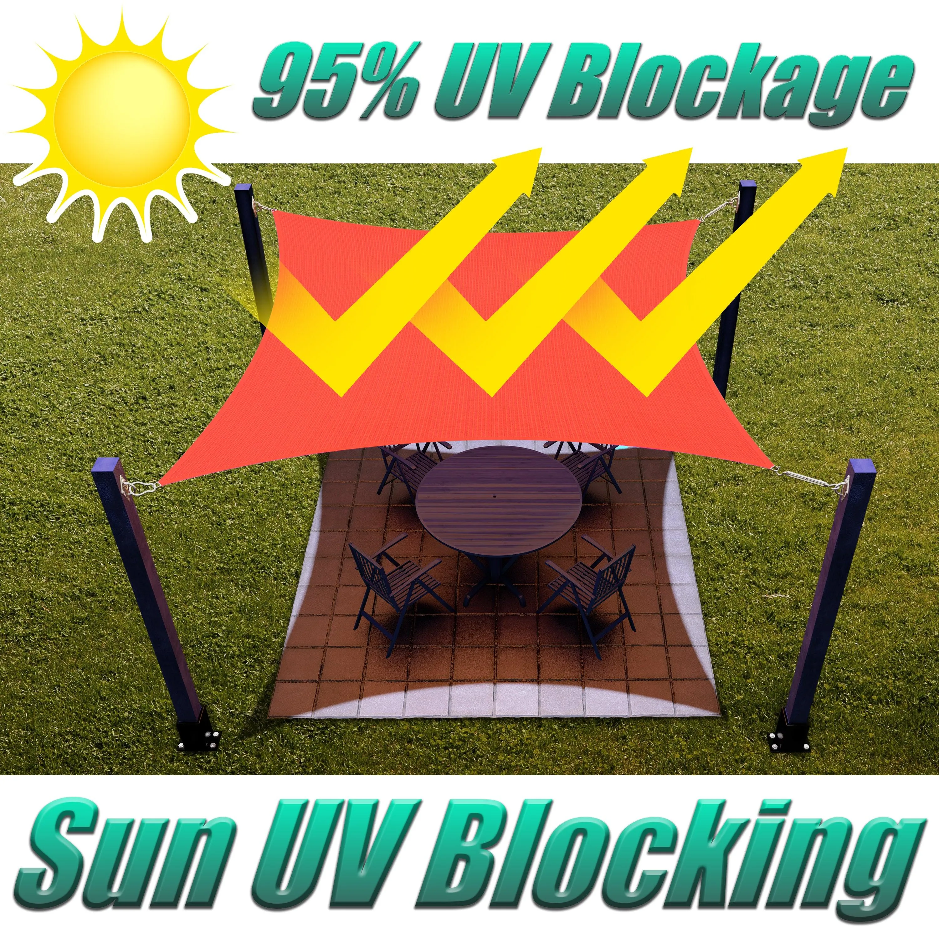 Rectangle Sun Shade Sail