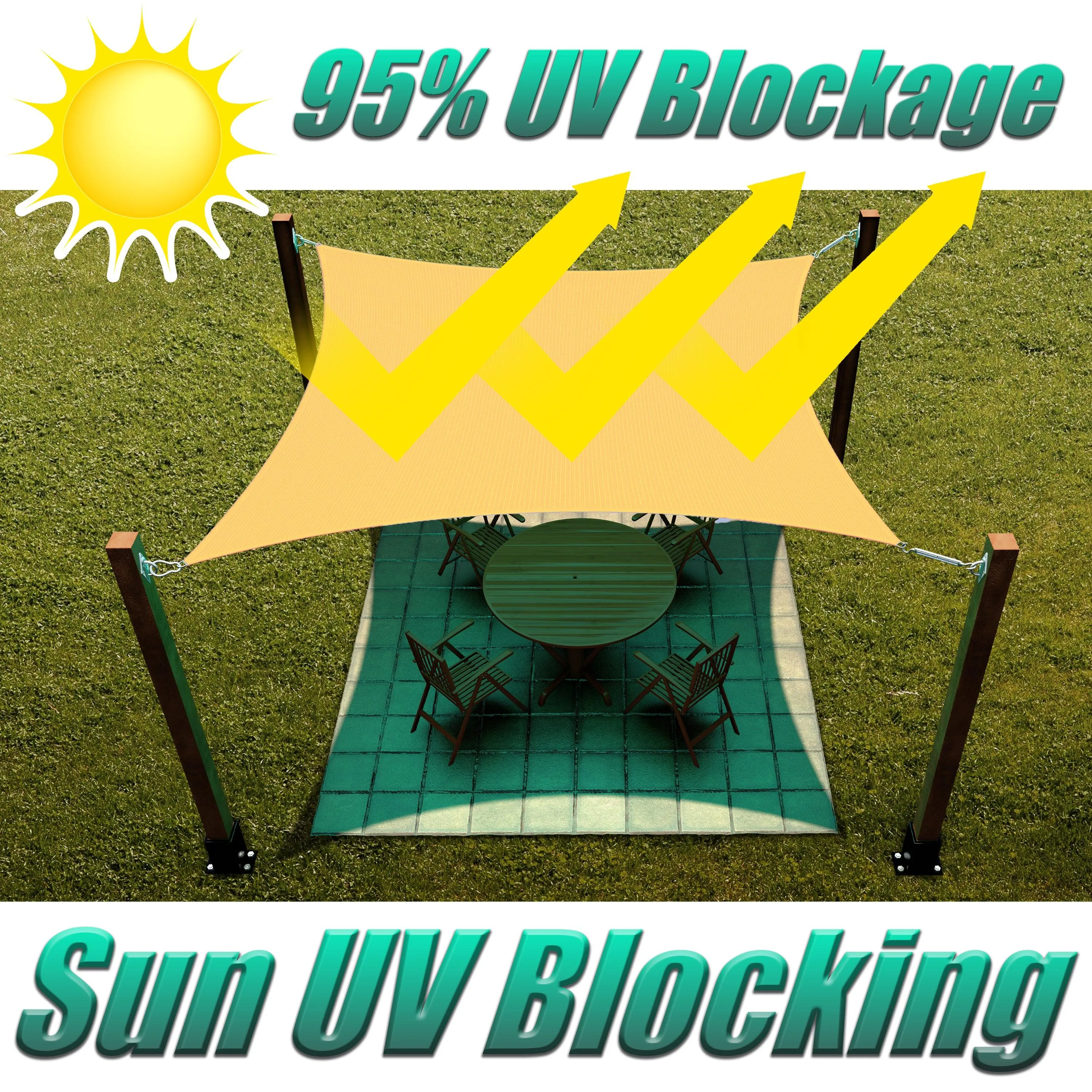 Rectangle Sun Shade Sail