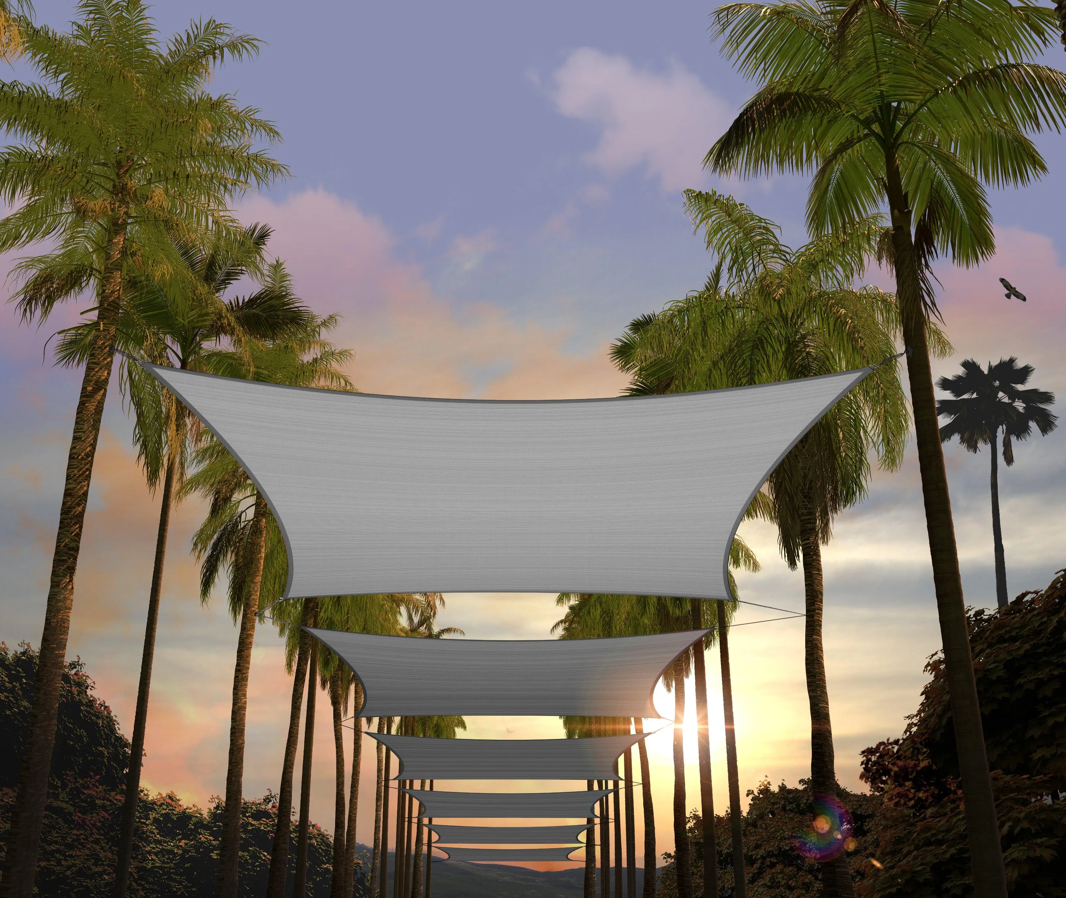 Rectangle Sun Shade Sail