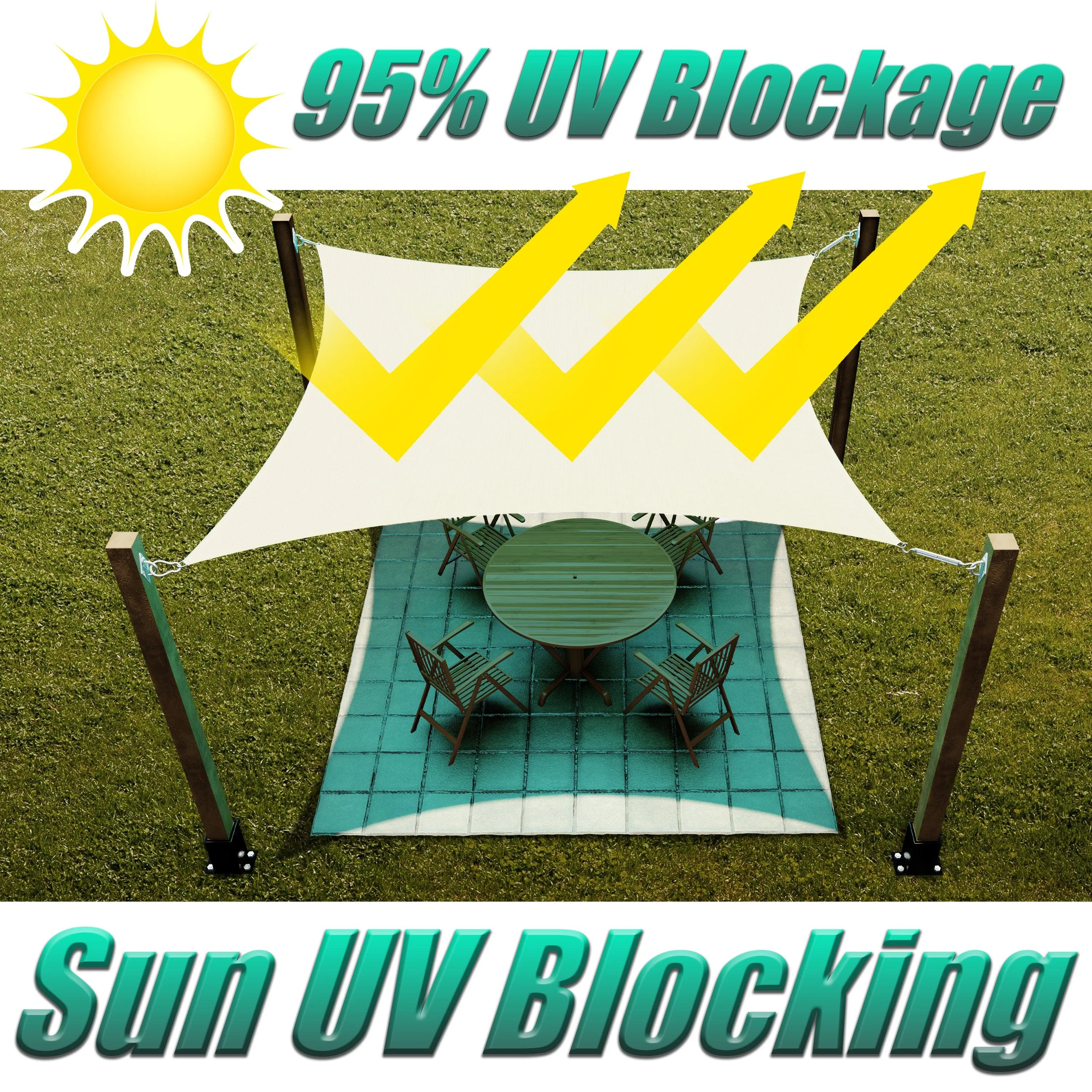 Rectangle Sun Shade Sail