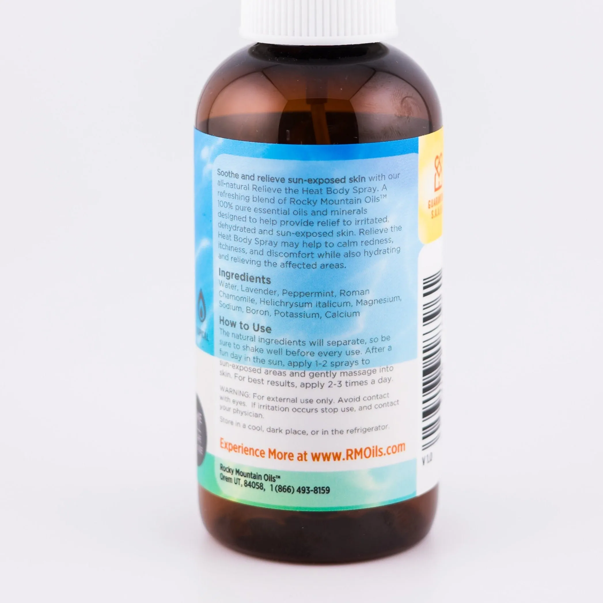 Relieve The Heat After Sun Spray - 4oz