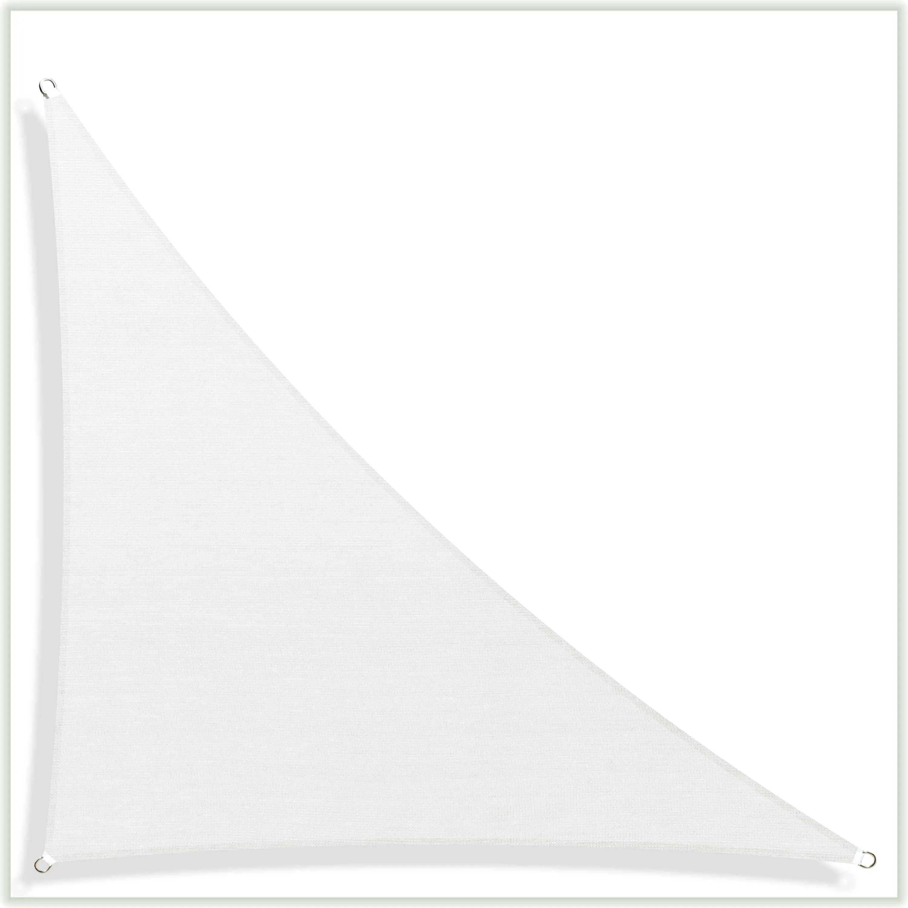 Right Triangle Sun Shade Sail Canopy, Commercial Grade, 7 Sizes, 8 Colors, Hardware Pack Included