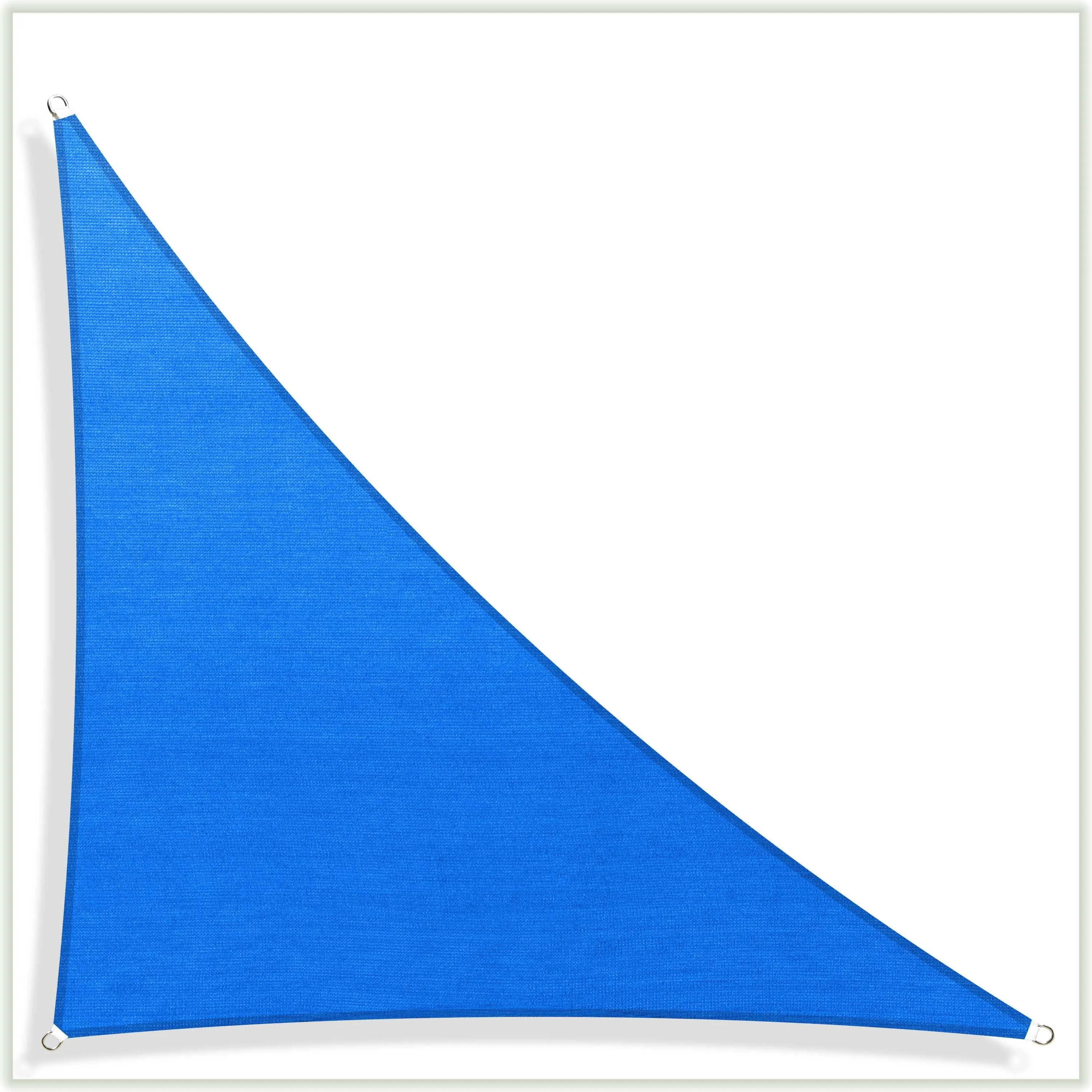 Right Triangle Sun Shade Sail Canopy, Commercial Grade, 7 Sizes, 8 Colors, Hardware Pack Included