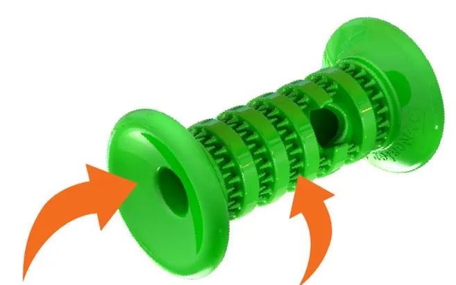 Rolly Cannoli Treat Toy