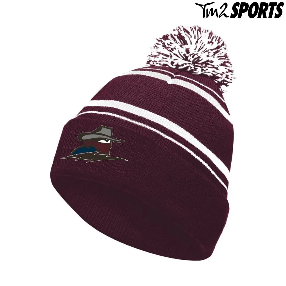 RTFAN25 - Homecoming Beanie - Maroon/White