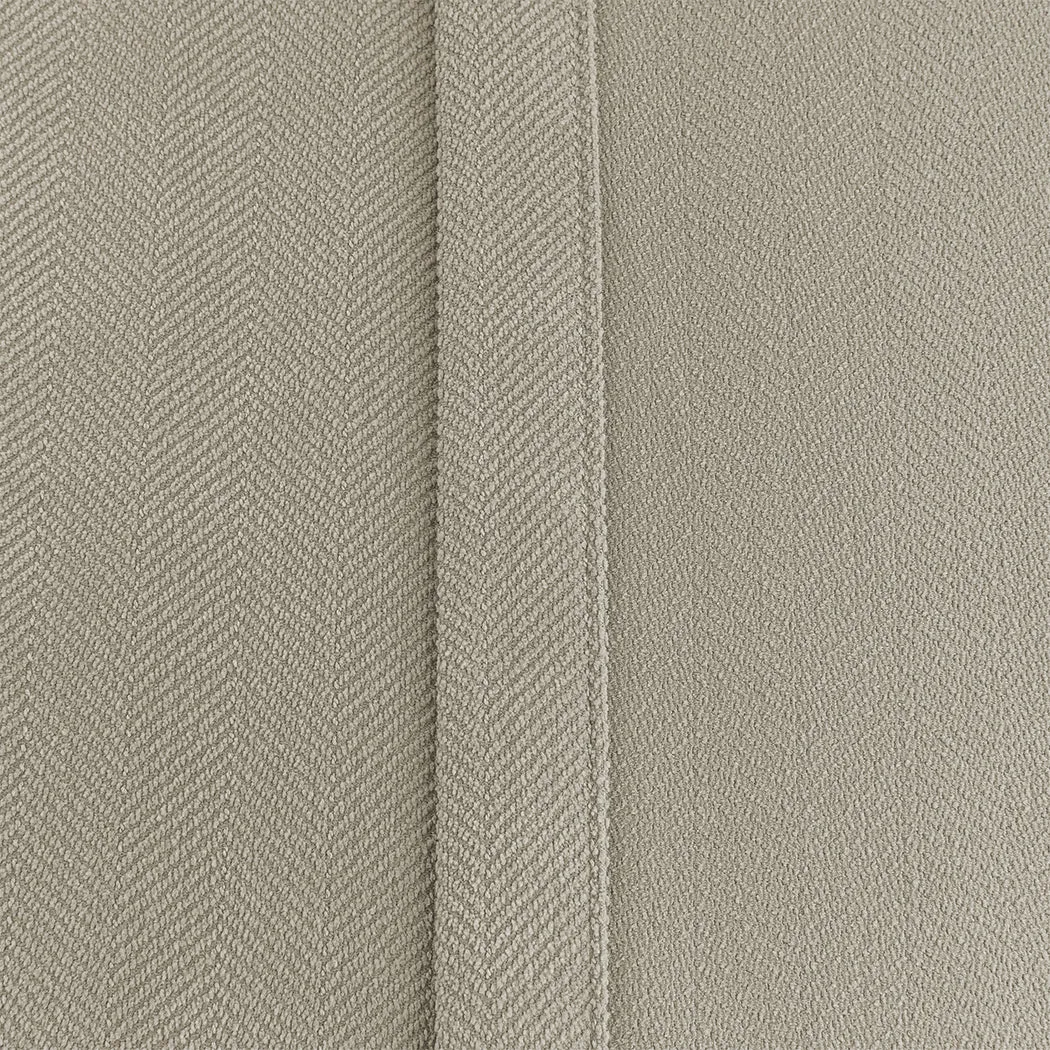 Set of 2 132x250 Blockout Curtains Chenille - Coffee