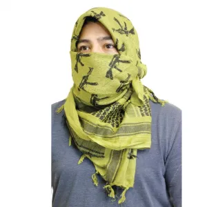 Shemagh (Head & Face Protection) Machine Gun Green