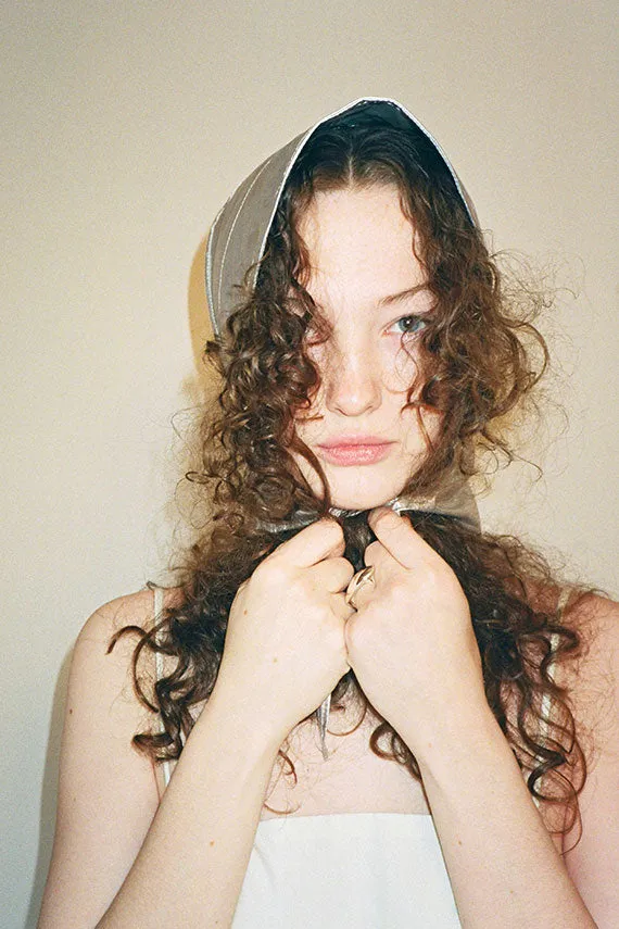 Silver Rain Bonnet