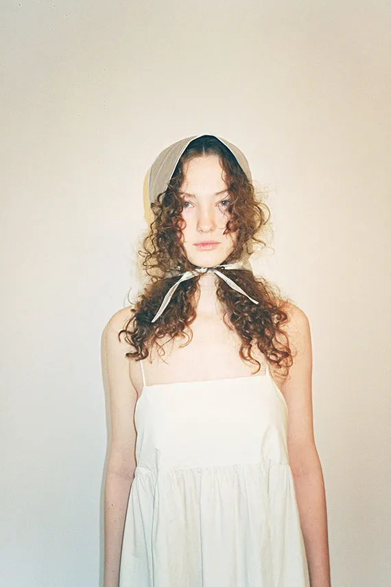 Silver Rain Bonnet