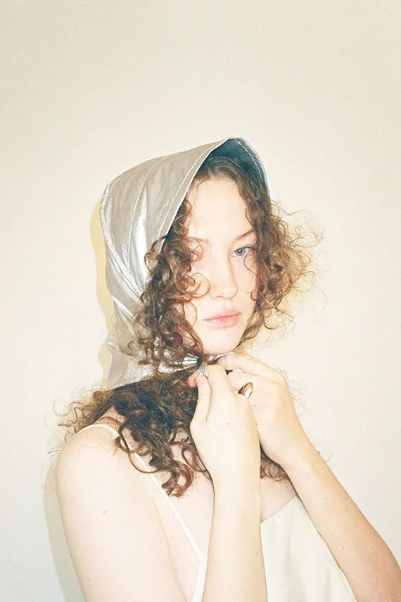 Silver Rain Bonnet