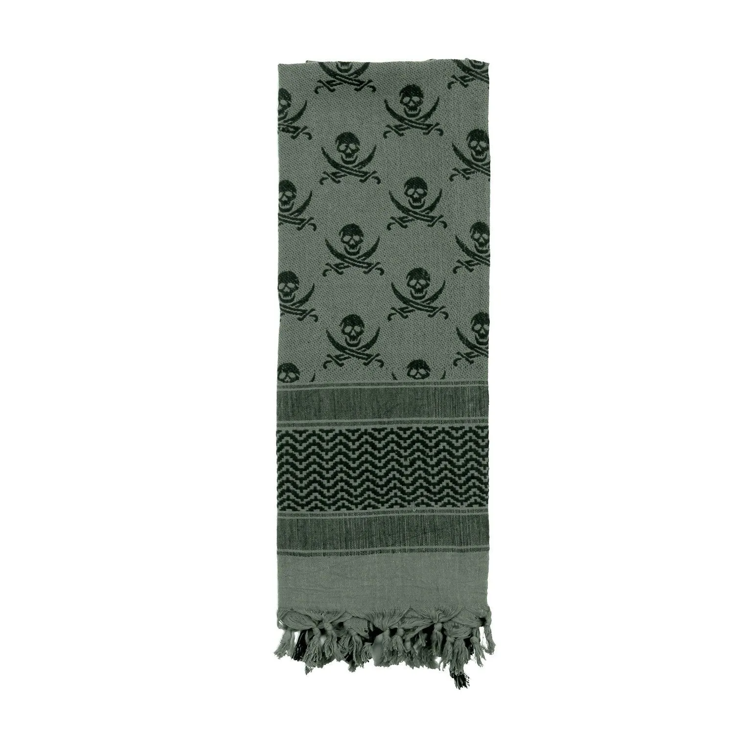 Skulls Shemagh Tactical Desert Keffiyeh Scarf