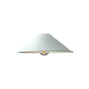 Smaller Cookie shade in chalk blue with stone interior