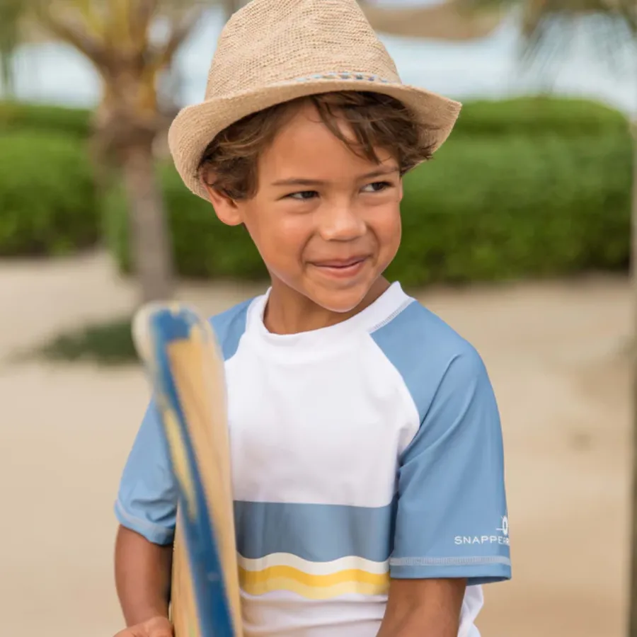 Snapper Rock Boys Braid Fedora 688 - Natural