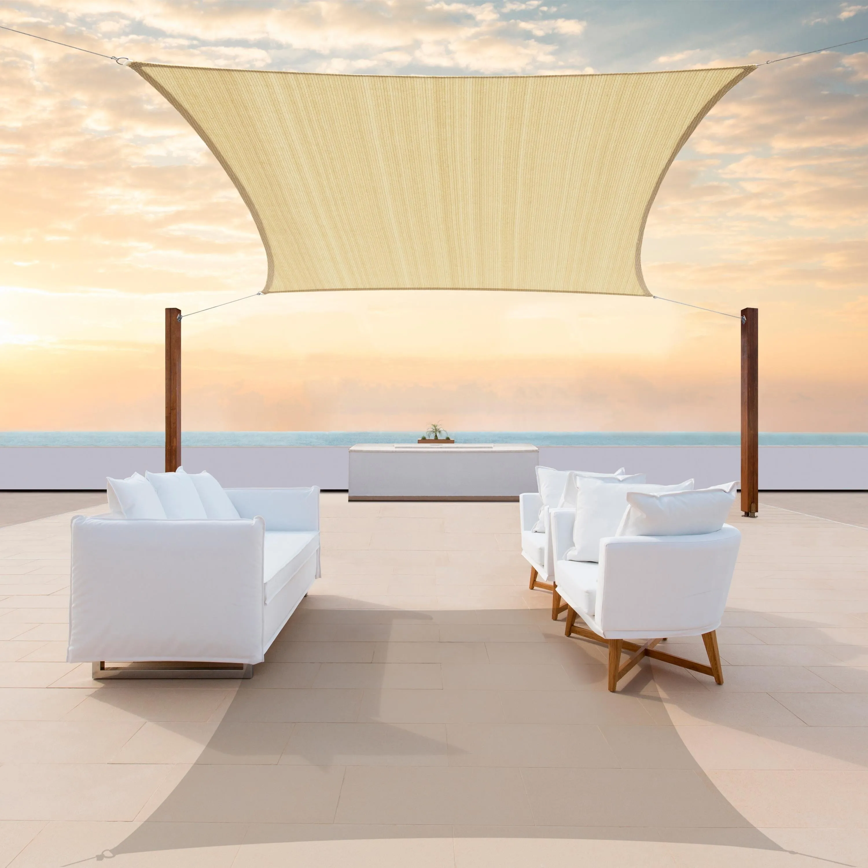 Square Sun Shade Sail (Custom Size Made to Order)