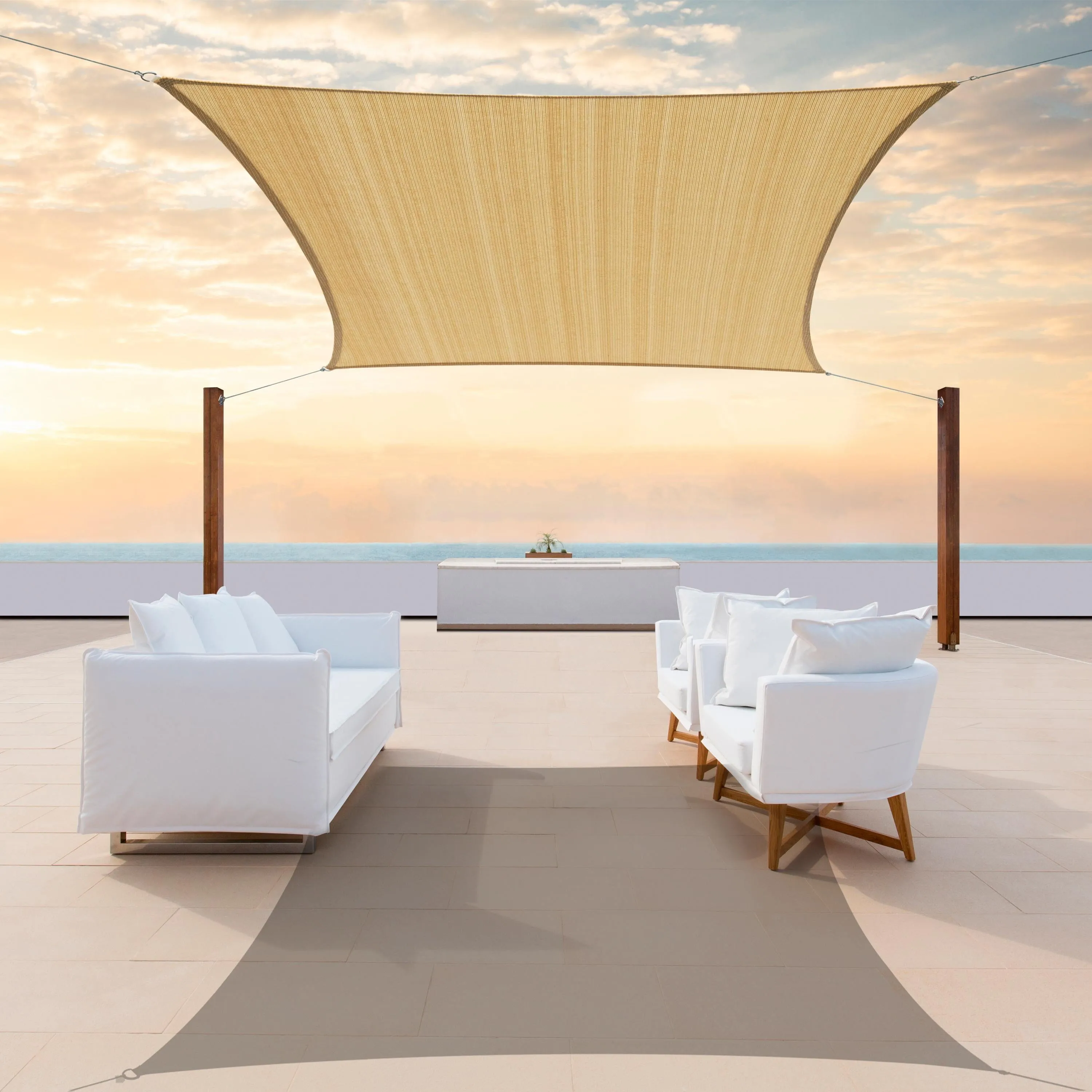 Square Sun Shade Sail (Custom Size Made to Order)