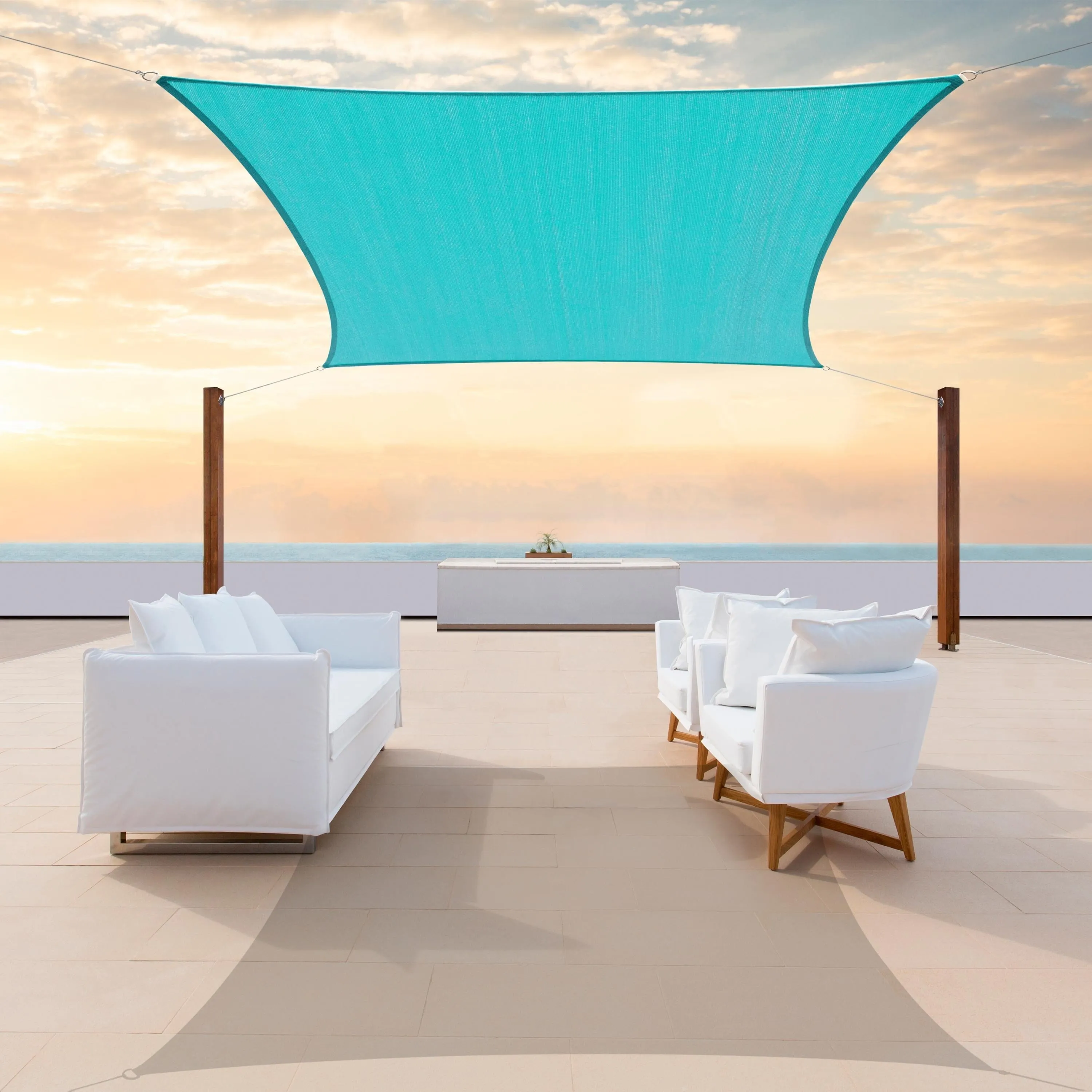 Standard Sun Shade Sail Sample for All Colors