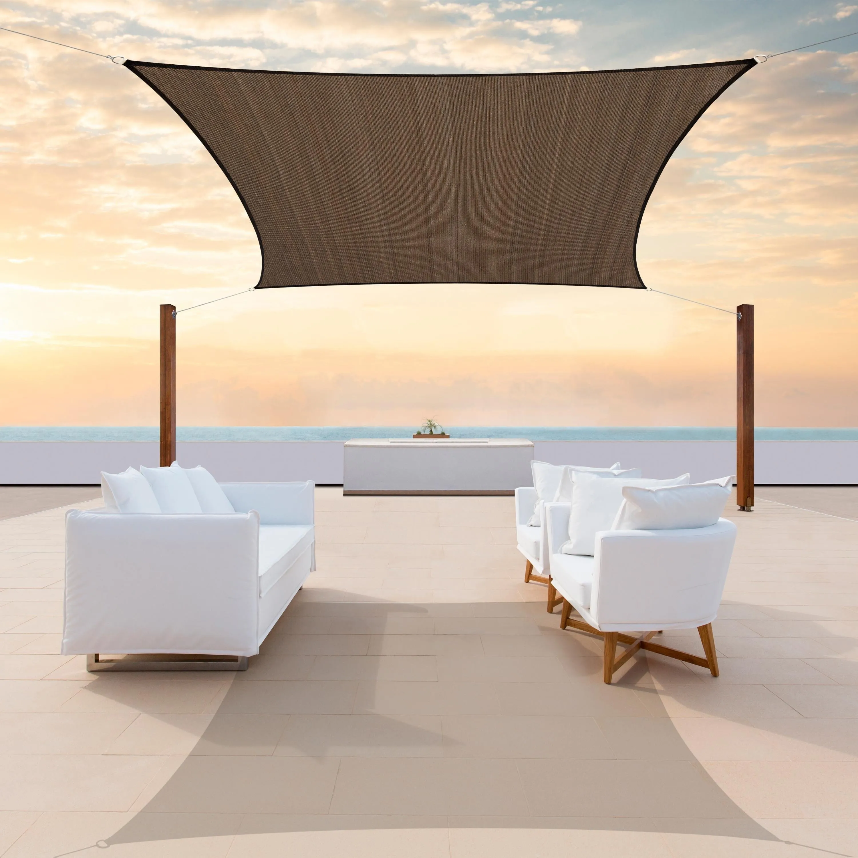 Standard Sun Shade Sail Sample for All Colors