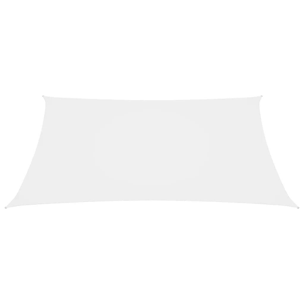 Sunshade Sail Oxford Fabric Rectangular 2.5x3 m White