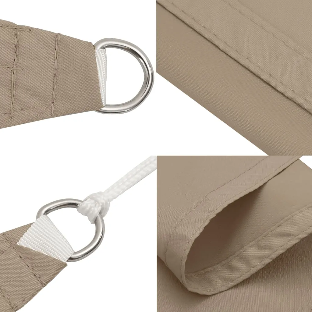 Sunshade Sail Oxford Fabric Rectangular 2.5x4.5 m Taupe