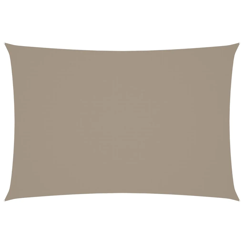 Sunshade Sail Oxford Fabric Rectangular 2.5x4.5 m Taupe