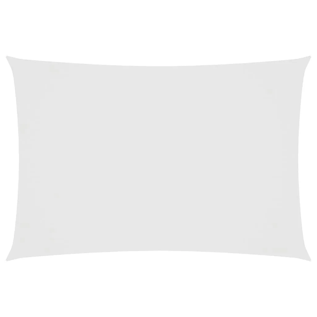 Sunshade Sail Oxford Fabric Rectangular 2.5x4.5 m White