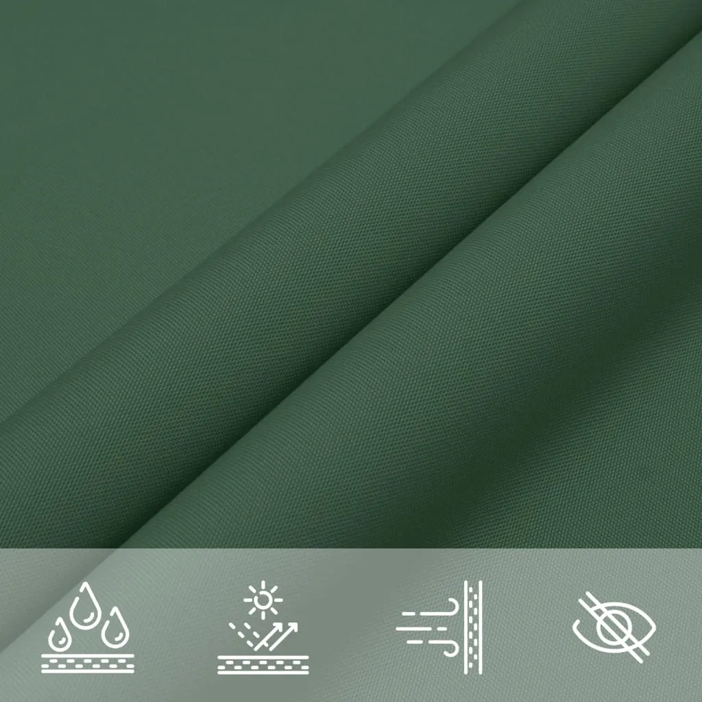 Sunshade Sail Oxford Fabric Rectangular 2.5x5 m Dark Green