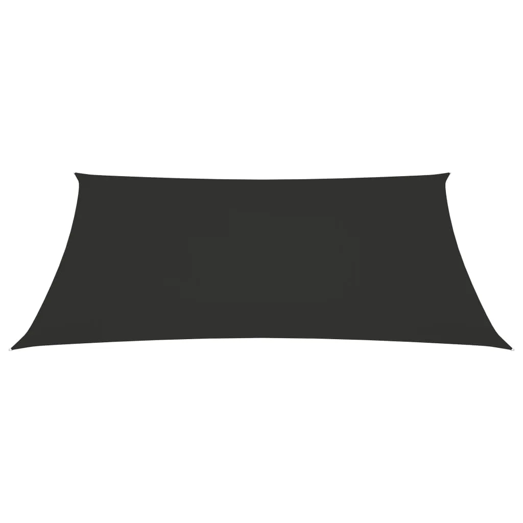Sunshade Sail Oxford Fabric Rectangular 2x3 m Anthracite