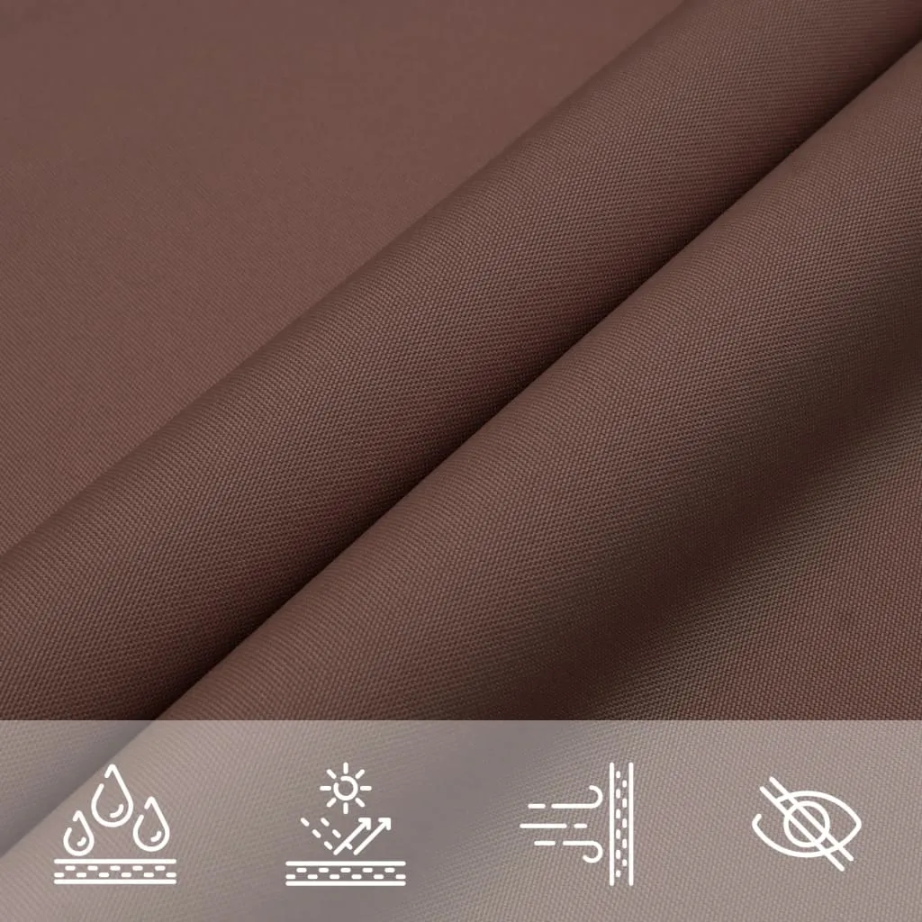 Sunshade Sail Oxford Fabric Rectangular 3.5x4.5 m Brown